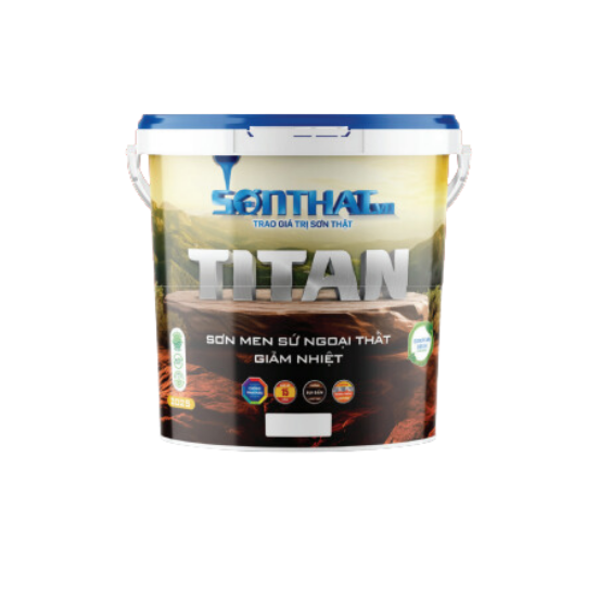 Sơn Titan men sứ ngoại thất giảm nhiệt - Top 10 loại sơn bảo vệ sức khỏe tốt nhất hiện nay