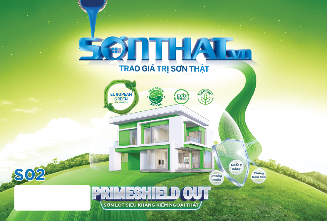 PRIMESHIELD OUT - Sơn Lót Siêu Kháng Kiềm Ngoại Thất S02 - Hình ảnh 3