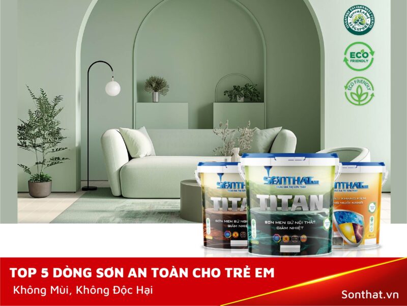 Sơn an toàn cho trẻ em