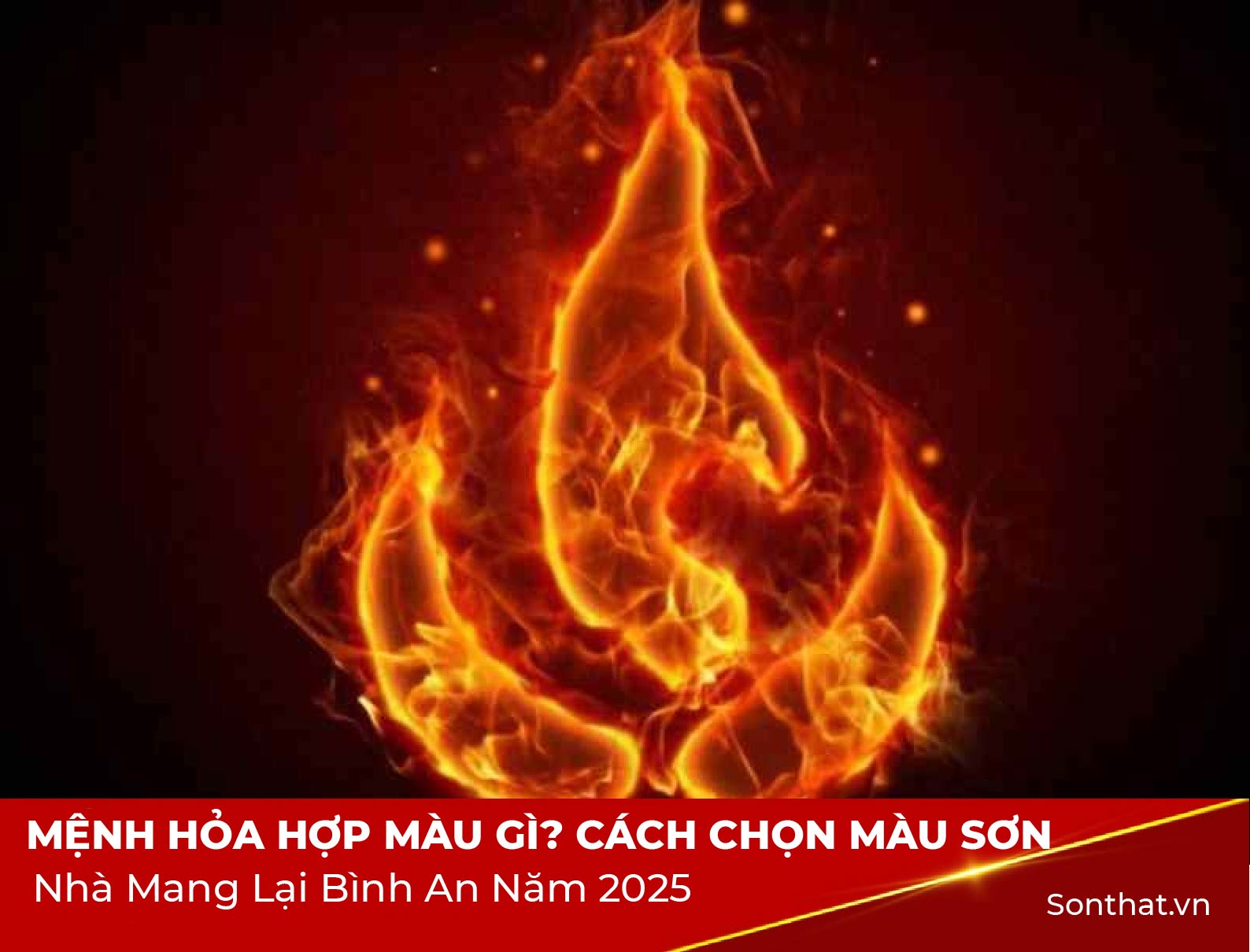Mệnh hỏa hợp màu gì